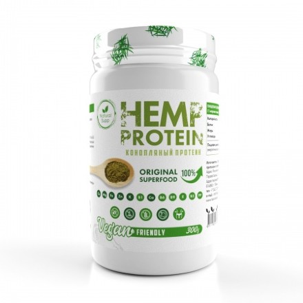 NATURAL SUPP Hemp protein, 0.3 кг