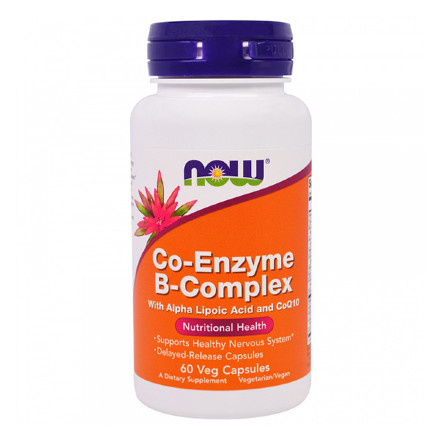 NOW Co-Enzyme B-Complex, 60 кап