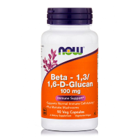 NOW BETA 1,3/1,6-D-GLUCAN 100 mg, 90 кап
