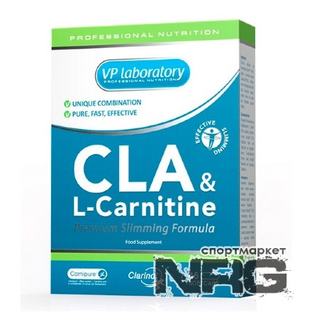 VPLAB CLA plus L-carnitine, 45 кап