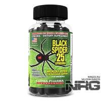 CLOMA PHARMA Black Spider 25, 100 кап