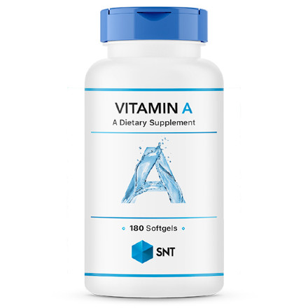 SNT Vitamin A 10000iu, 180 кап