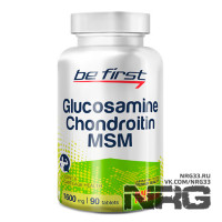 BE FIRST Glucosamine Chondroitin MSM, 90 таб