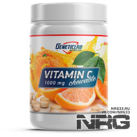 GENETIC Vitamin C, 60 таб