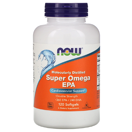 NOW Super Omega EPA 1200 mg, 120 кап