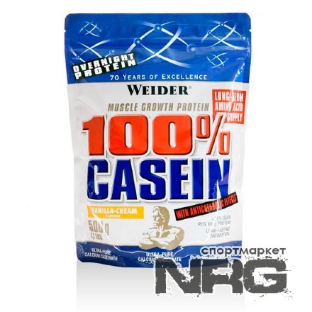 WEIDER Casein 100%, 0.5 кг