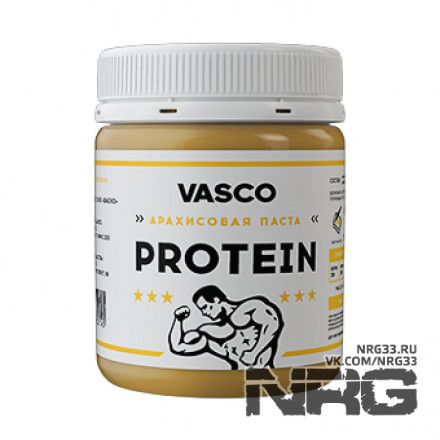 VASCO Протеиновая арахисовая паста Vasco, 320 г
