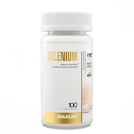 MAXLER Selenium (Selenomethionine), 100 кап