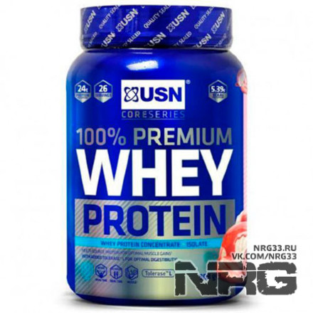 USN Whey Protein 100% Premium, 0.9 кг