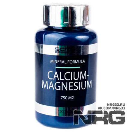 SCITEC Calcium-Magnesium, 100 таб