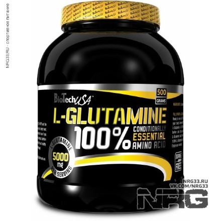 BIOTECH L-Glutamine 100%, 500 г