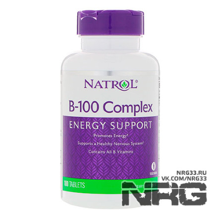 NATROL B-100 Complex, 100 таб