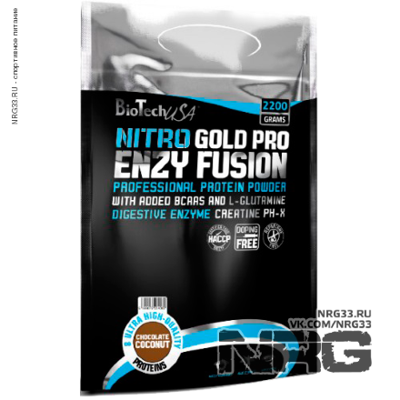BIOTECH Nitro Gold Pro Enzy Fuzion,  2.2 кг