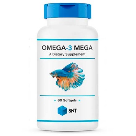 SNT Omega 3 Mega 330/220 softgel, 60 кап