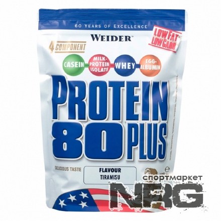 WEIDER Protein 80 plus, 0.5 кг