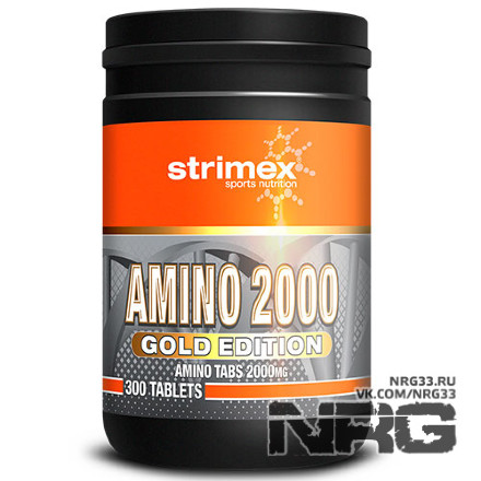 STRIMEX Amino 2000 Gold Edition, 300 таб