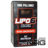 NUTREX Lipo 6 Black Ultra Concentrate, 60 кап