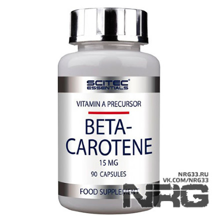 SCITEC Beta-Carotene, 90 кап