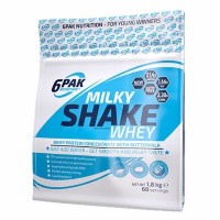 6PAK Milky Shake Whey (71% WPC), 1.8 кг