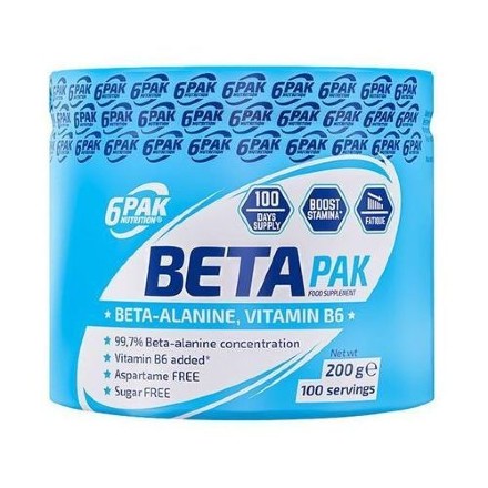 6PAK BETA PAK (Beta-Alanine), 200 г