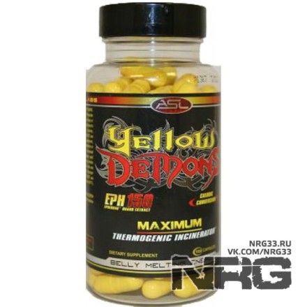 ANABOLIC SCINCE LABS Yellow Demons, 100 кап