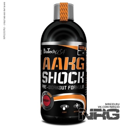 BIOTECH AAKG Shock extreme, 1000 мл