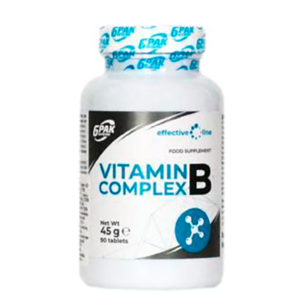 6PAK EL Vitamin B Complex, 90 таб