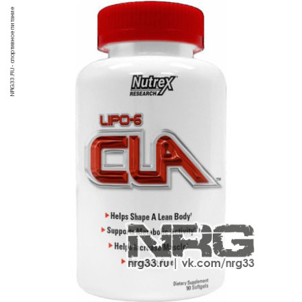 NUTREX Lipo-6 CLA, 90 кап