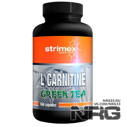 STRIMEX L-Carnitine + Green Tea, 160 кап