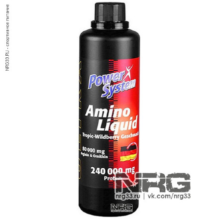 POWER SYSTEM Amino Liquid, 500 мл