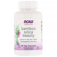 NOW Bamboo Silica Beauty, 90 кап