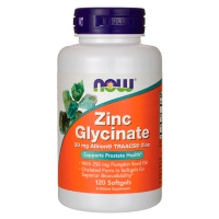 NOW Zinc Glycinate 30 mg, 120 кап