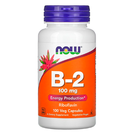 NOW B-2 100 mg, 100 кап